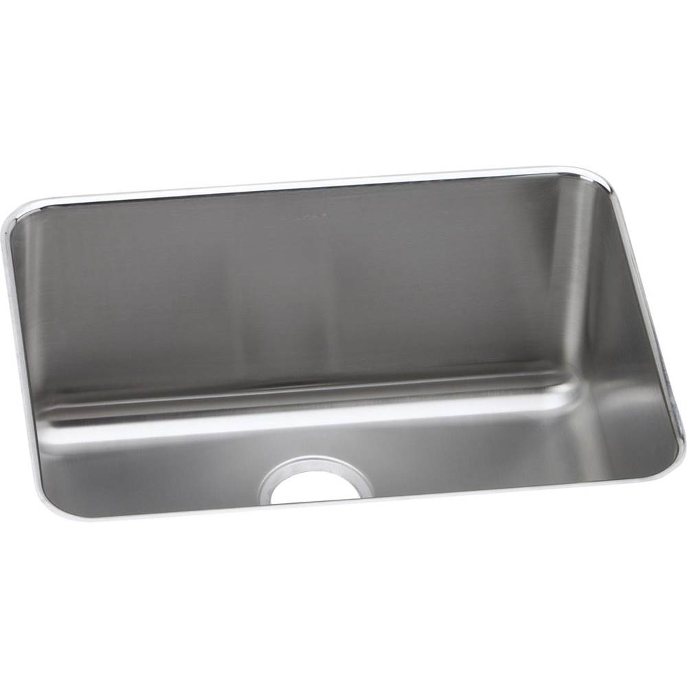 Elkay Lustertone Classic Stainless Steel 25-1/2'' x 19-1/4'' x 12'', Single Bowl Undermount Sink