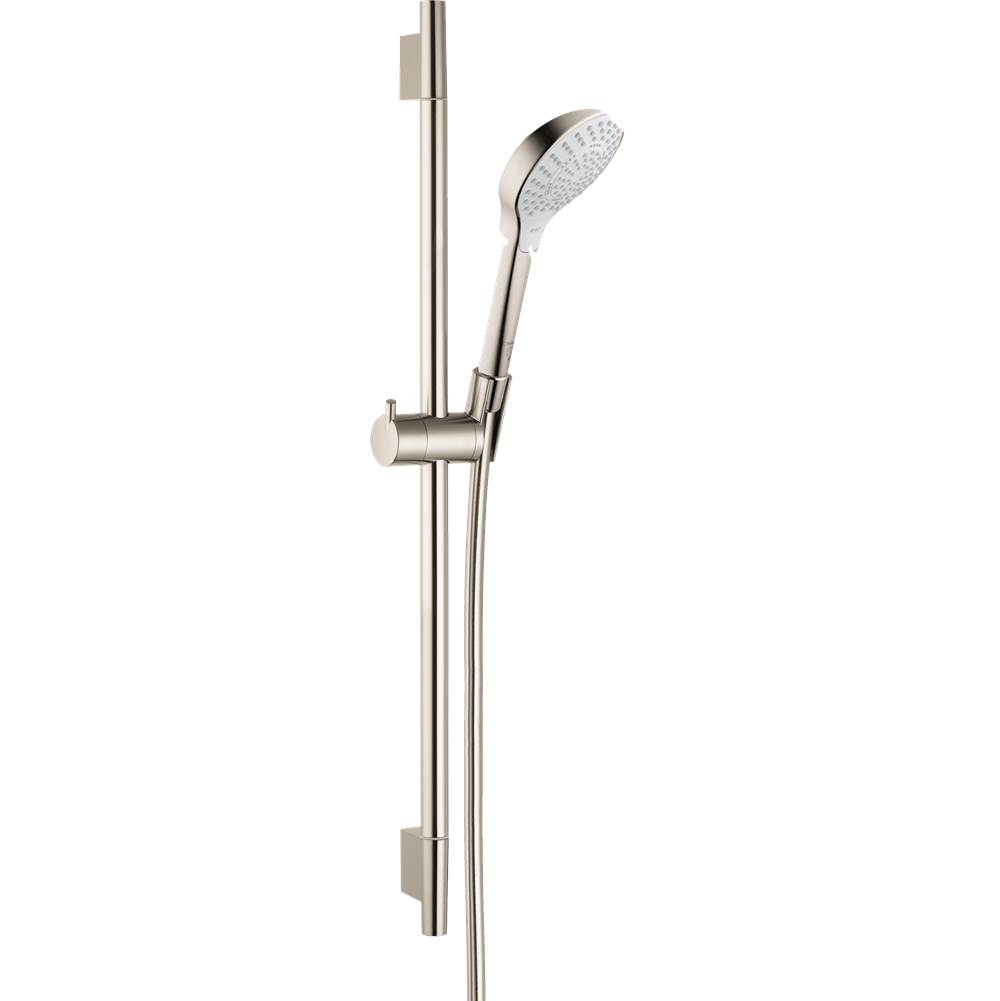Hansgrohe Croma Select S Wallbar Set 110 3-Jet 24'', 1.75 GPM in Brushed Nickel