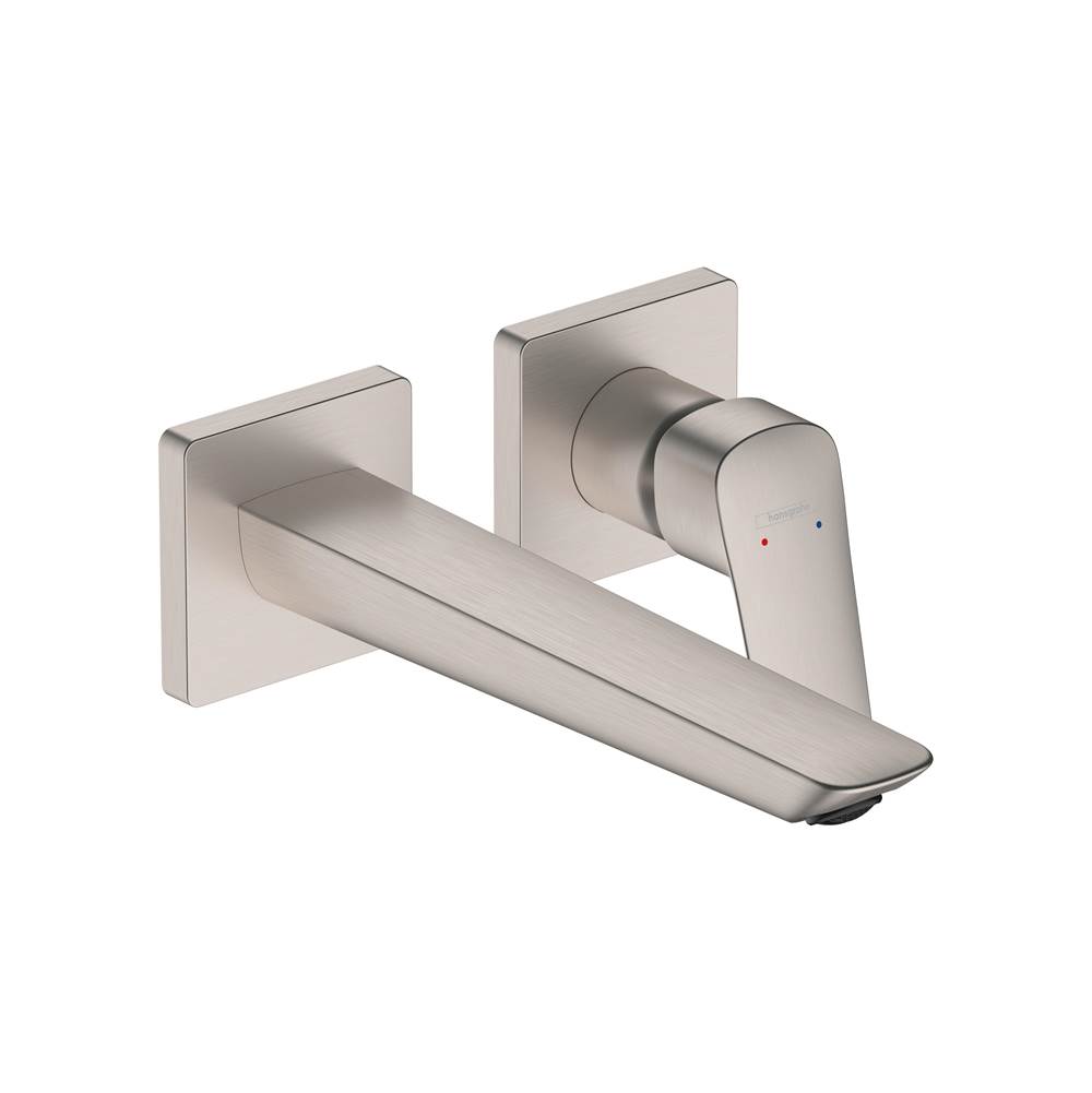 Hansgrohe Logis Fine Wall-Mounted Single-Handle Faucet Trim, 1.2 GPM in Brushed Nickel