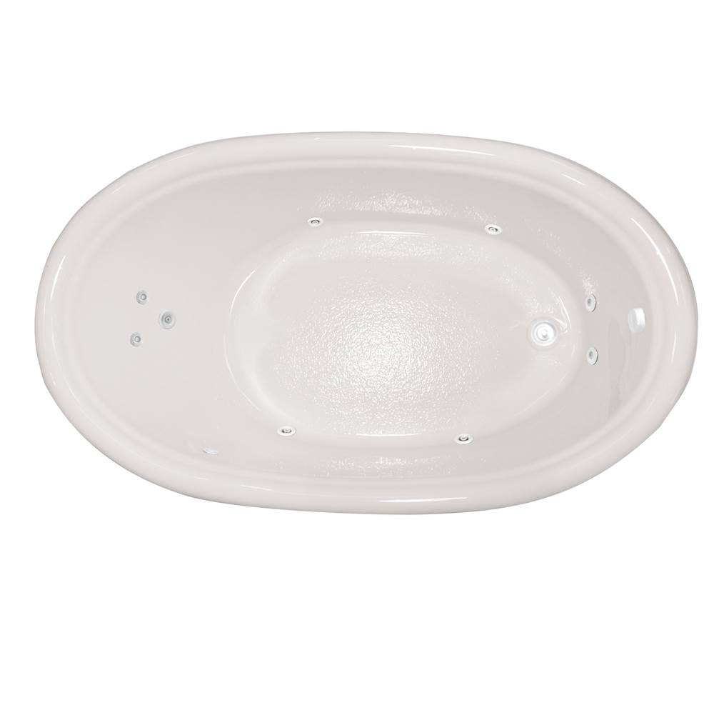 Hydro Massage Products Eclipse 6036 Hydro Silver Whirlpool Tub