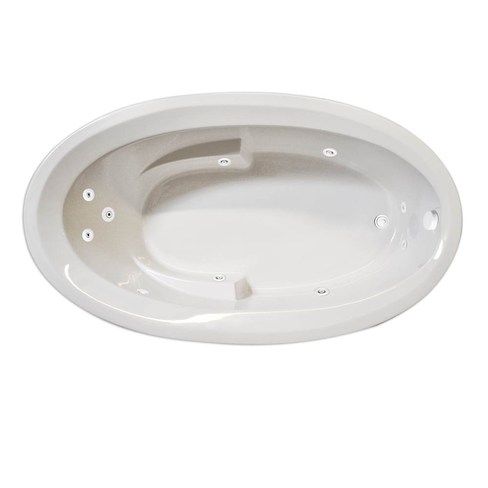 Hydro Massage Products Eclipse 6042 Hydro Silver Whirlpool Tub