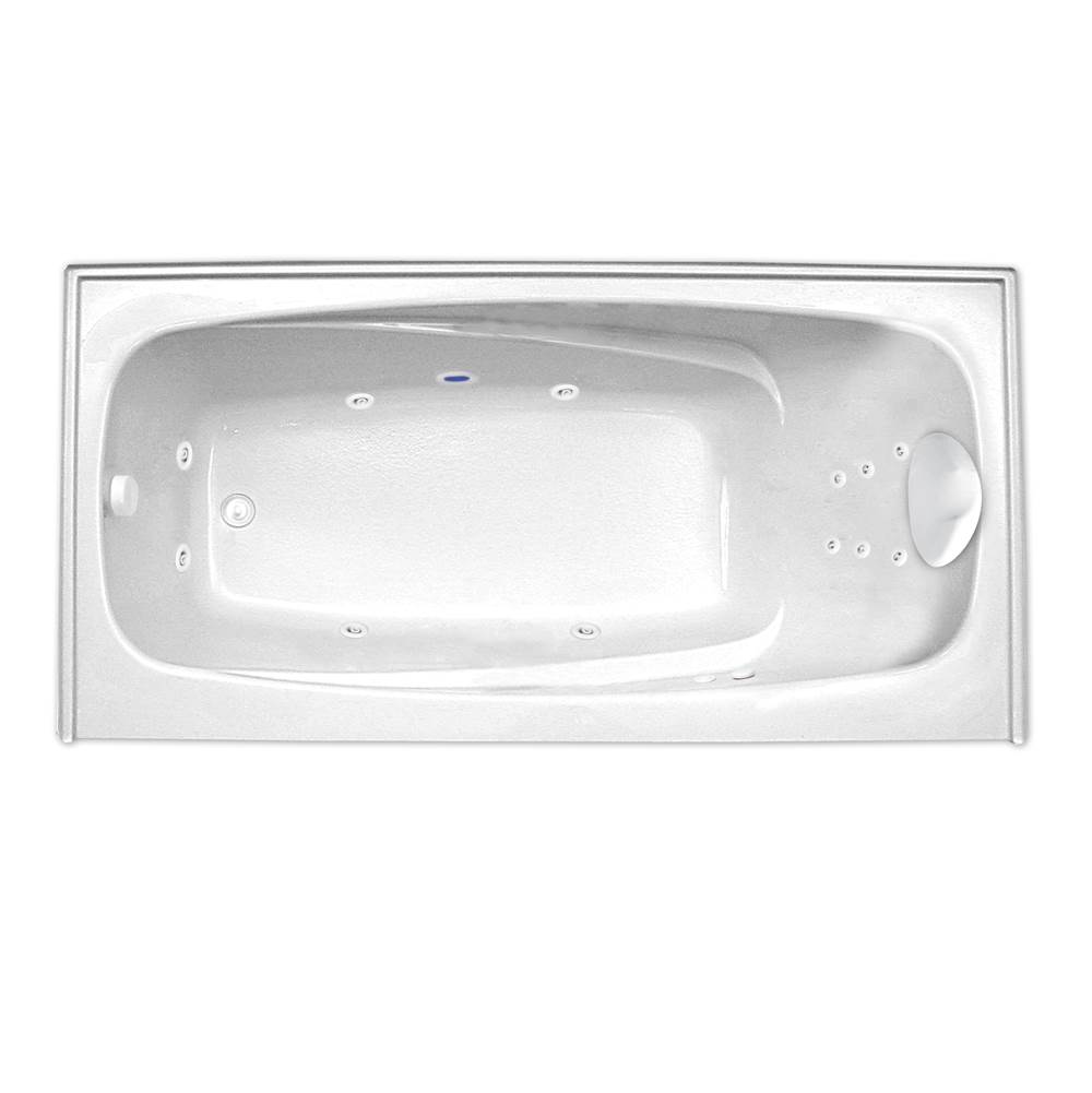 Hydro Massage Products Escape 7236SKTF Hydro Gold Whirlpool Tub with Skirt & Tile Flange (Left Hand Drain)