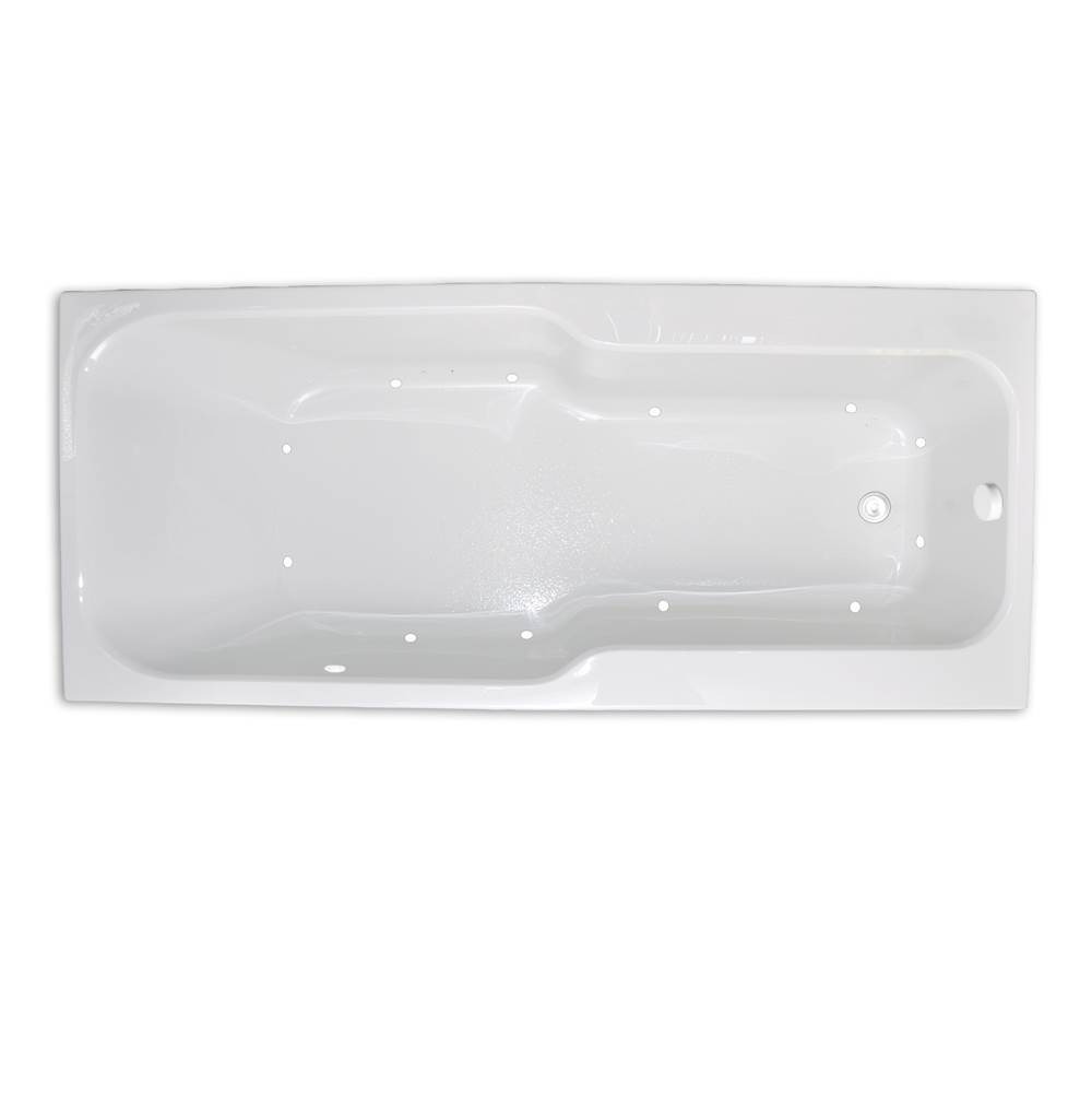 Hydro Massage Products Serenity 9440 Air Silver Whirlpool Tub