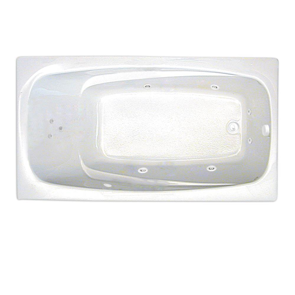 Hydro Massage Products Serenity 6036 Hydro Silver Whirlpool Tub