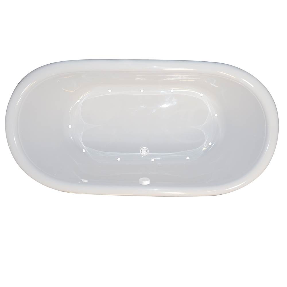 Hydro Massage Products Tahoe 7444SD Air Silver Whirlpool Tub