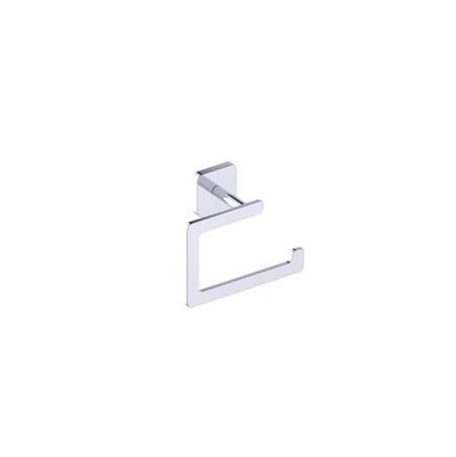 Kartners MILAN - Toilet Paper Holder (C-shaped)-Brushed Chrome