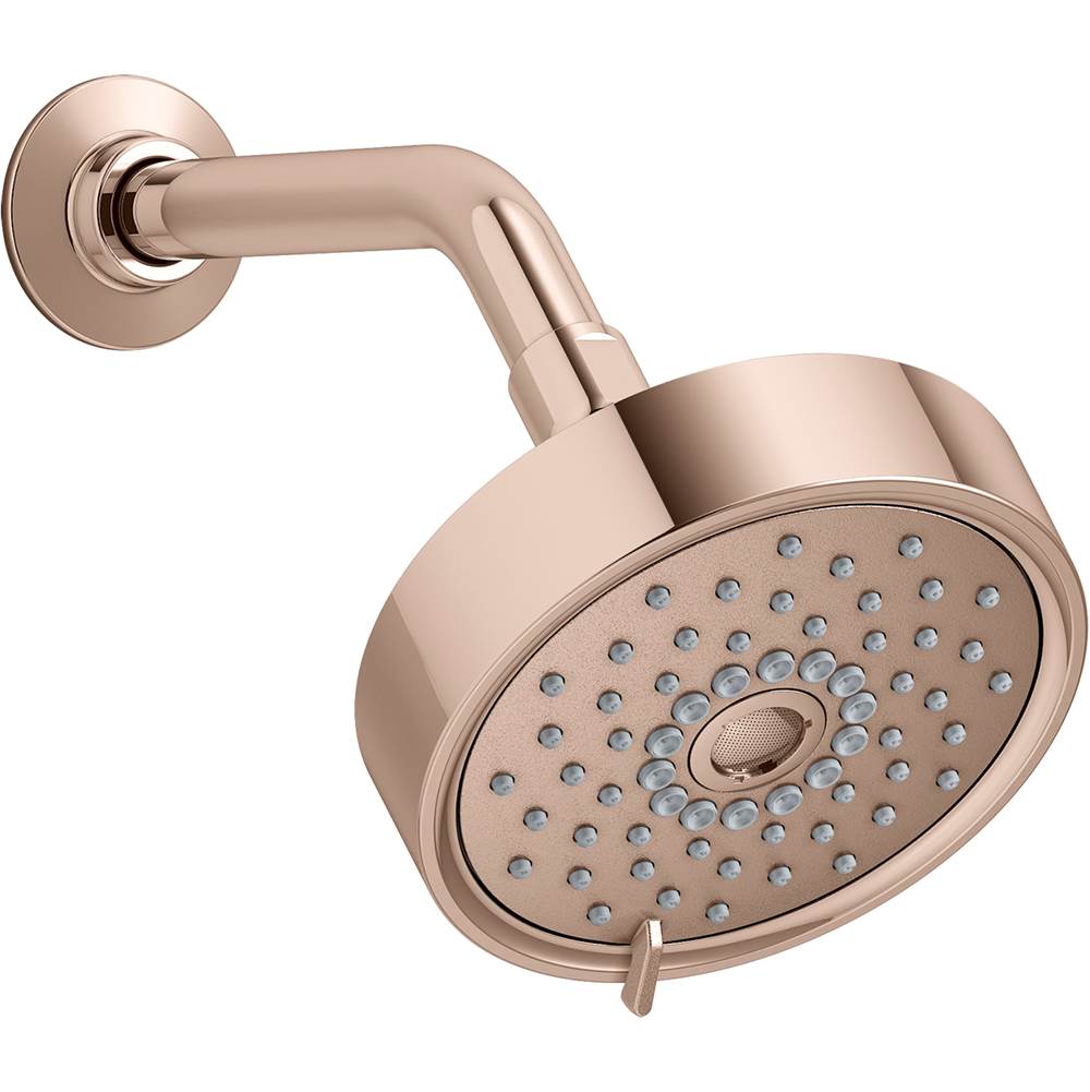 Kohler Purist® 2.5 gpm multifunction showerhead with Katalyst® air-induction technology