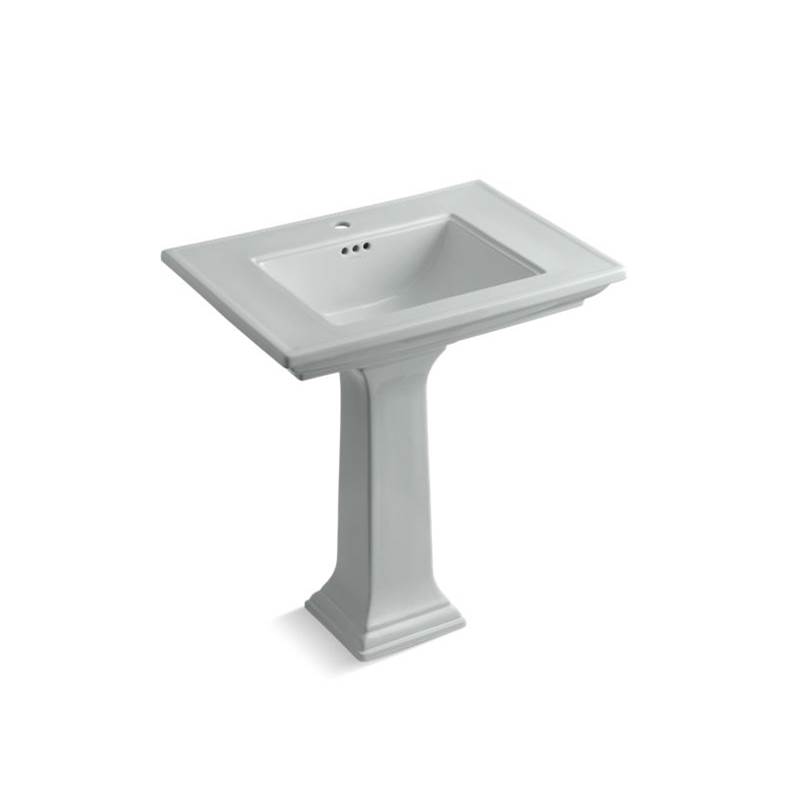 Kohler Memoirs® Stately 30'' Pedestal bathroom sink with single faucet hole