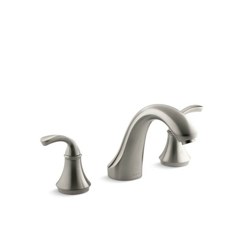 Kohler Forte® Sculpted Sculpted deck-mount bath faucet trim for high-flow valve, valve not included