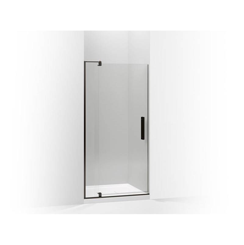 Kohler Revel® Pivot shower door, 70'' H x 31-1/8 - 36'' W, with 5/16'' thick Crystal Clear glass