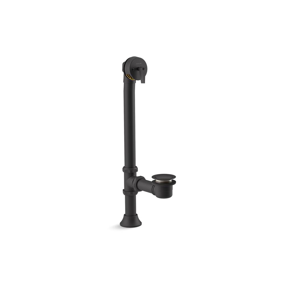 Kohler Iron Works Decorative 1-1/2 in. Adjustable Pop-Up Bath Drain For 5' Whirlpool With Tailpiece