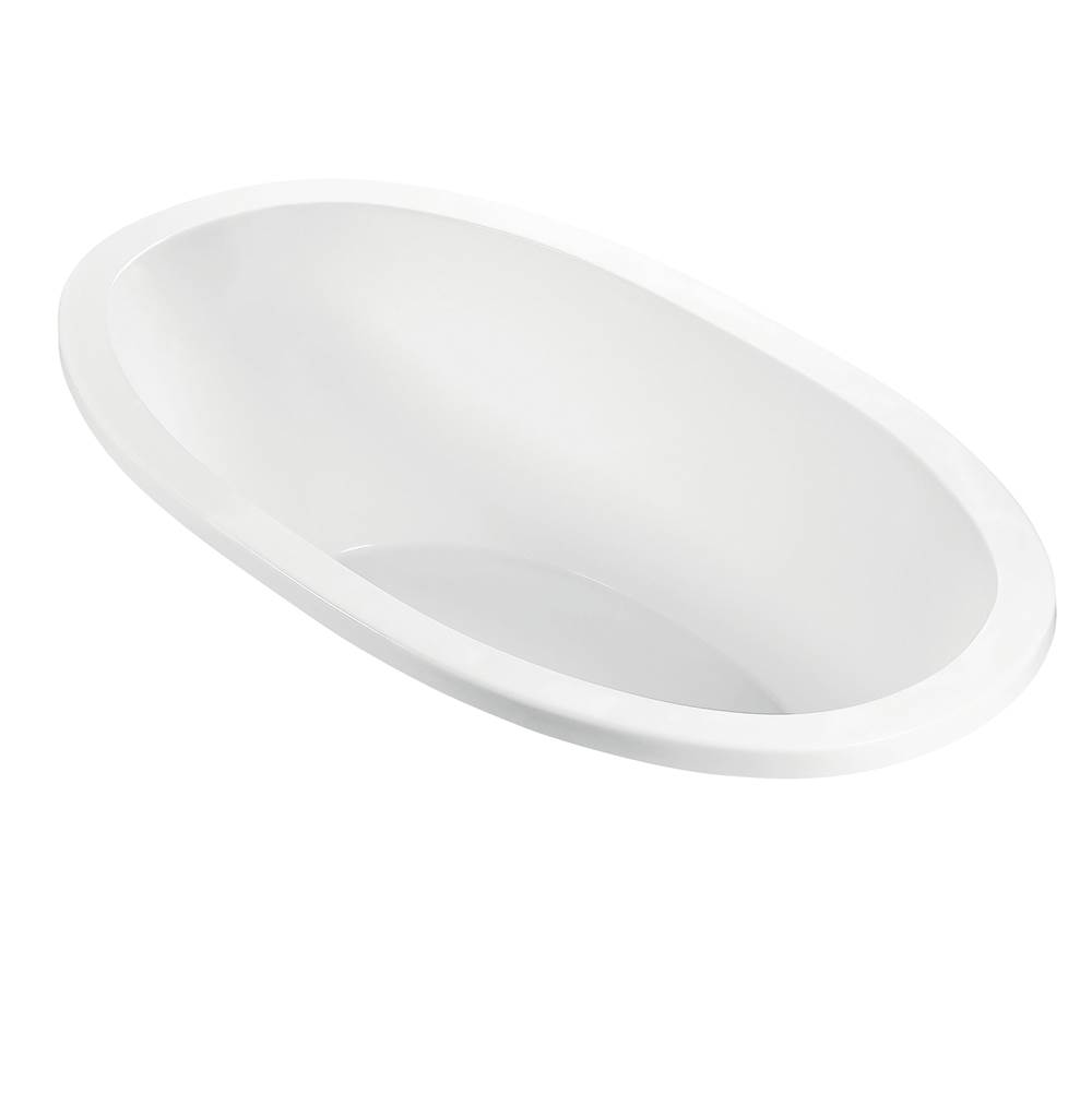 MTI Baths Adena 3 Acrylic Cxl Undermount Air Bath Elite/Whirlpool - White (66X36)