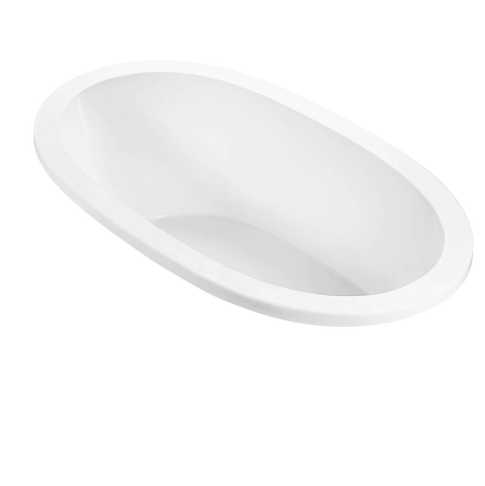 MTI Baths Adena 4 Acrylic Cxl Drop In Air Bath Elite/Ultra Whirlpool - White (66X36)
