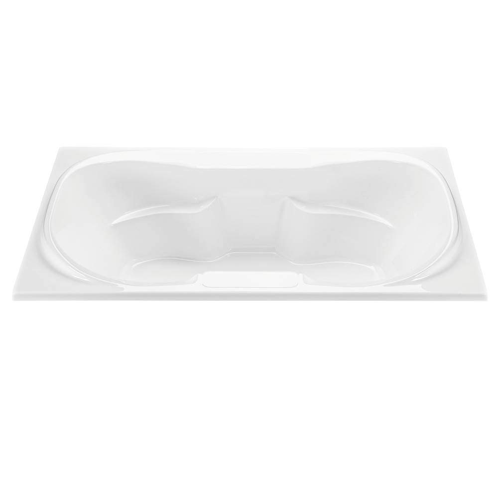 MTI Baths Tranquility 1 Acrylic Cxl Drop In Stream - Biscuit (72X42)