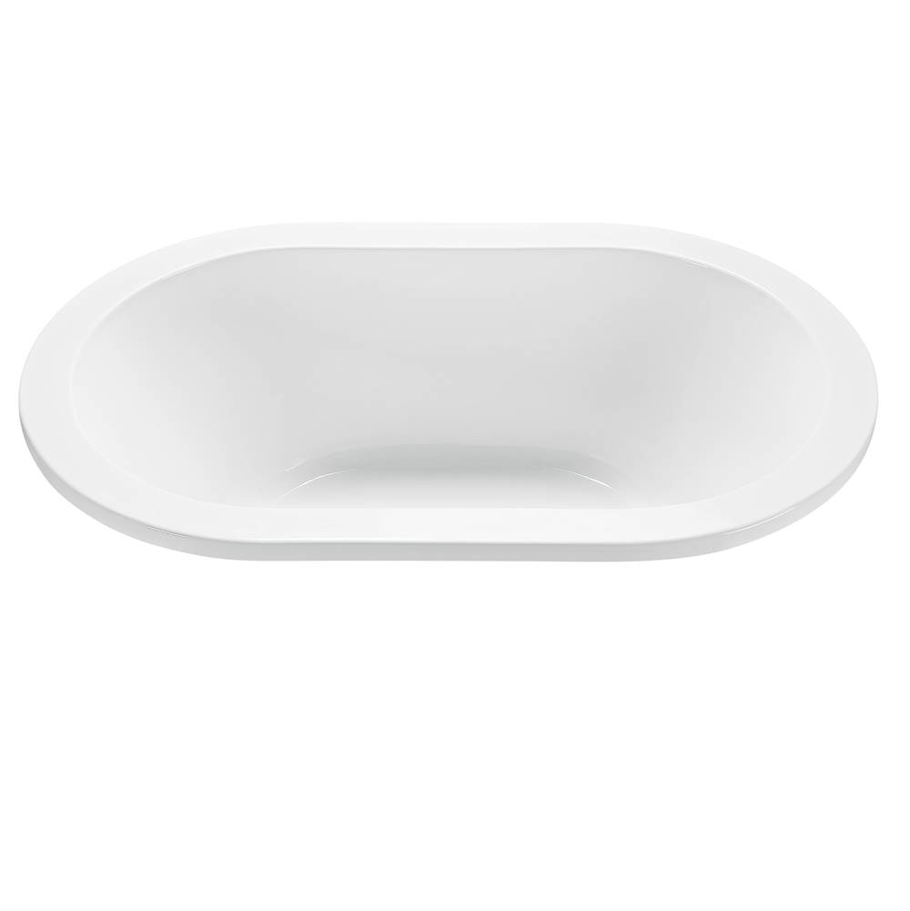 MTI Baths New Yorker 2 Acrylic Cxl Drop In Air Bath Elite - White (65.5X41.5)