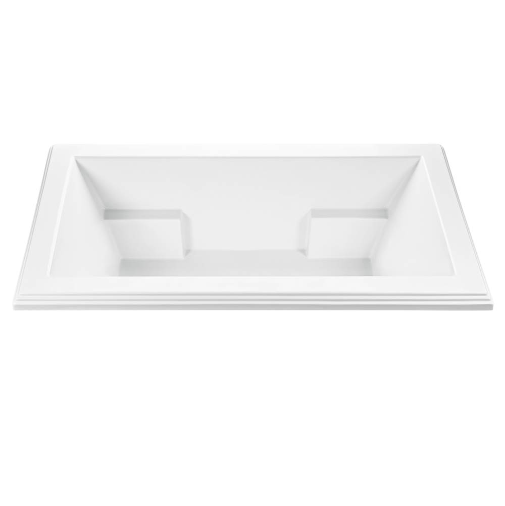 MTI Baths Madelyn 1 Acrylic Cxl Drop In Air Bath Elite - White (71.625X41.75)