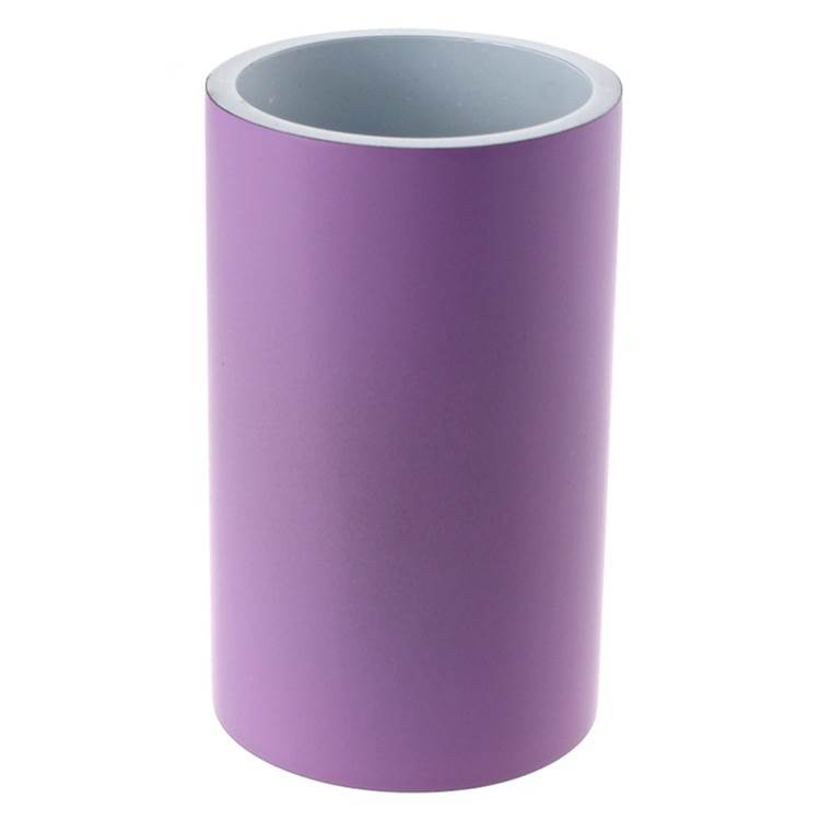 Nameeks Free Standing Round Lilac Toothbrush Holder