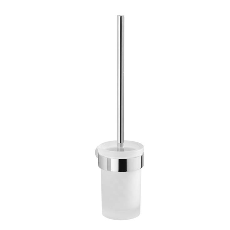 Nameeks Wall Mounted Frosted Glass Toilet Brush