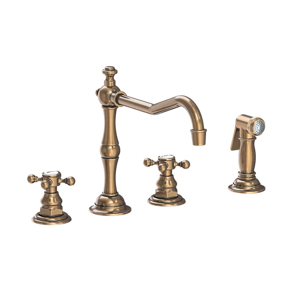 Newport Brass Chesterfield  Kitchen Faucet with Side Spray