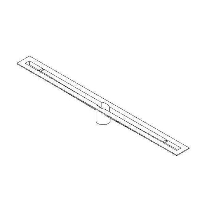 Quick Drain Proline Body 30 In Trough 32In Length Offset Outlet