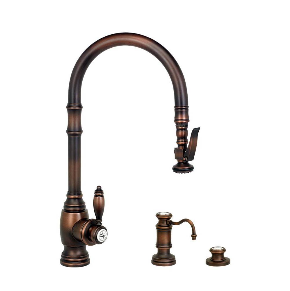 Waterstone Waterstone Traditional PLP Pulldown Faucet - 3pc. Suite